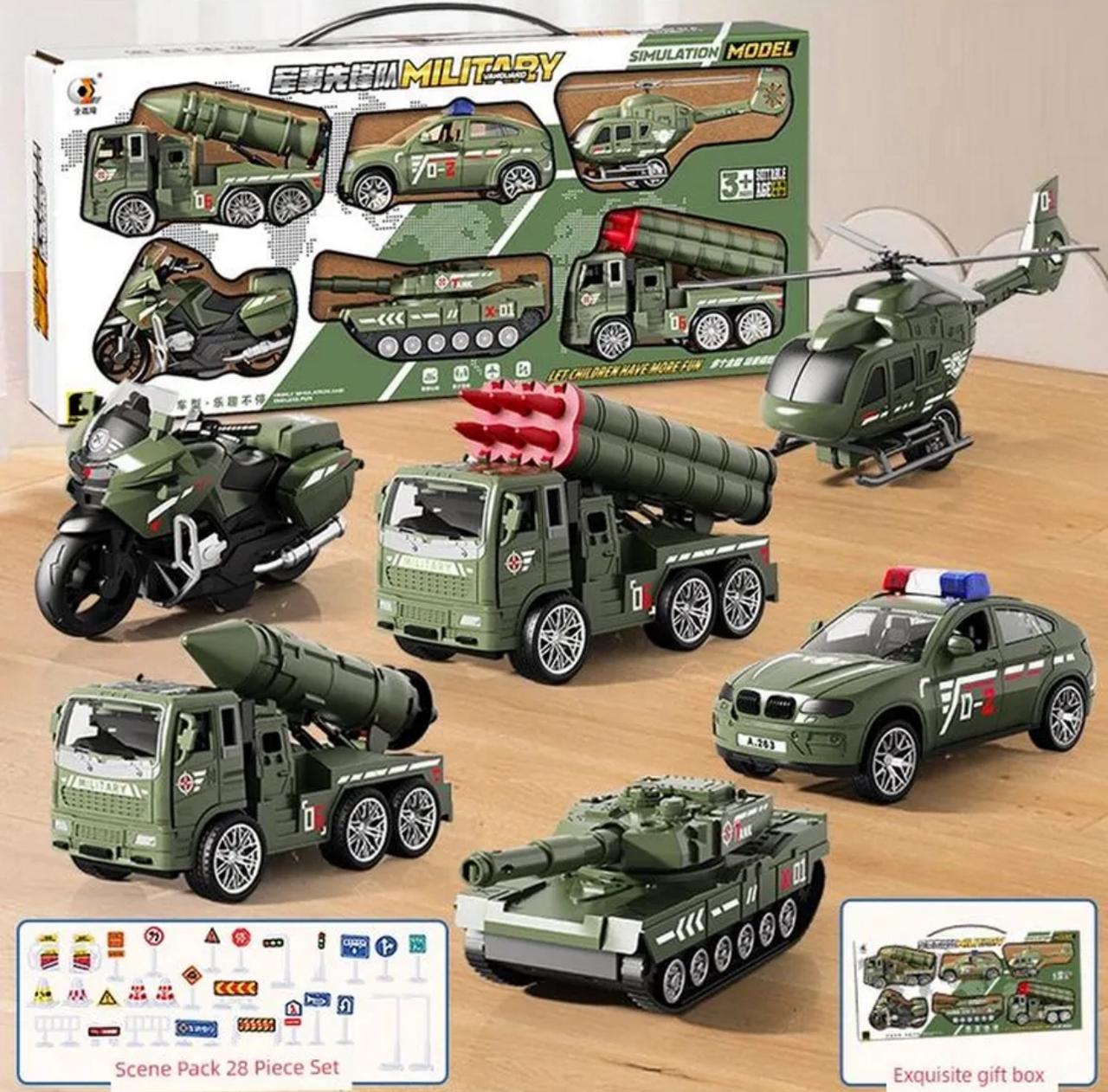 Игровой набор военной техники "Военный авангард / Military Vanguard"
