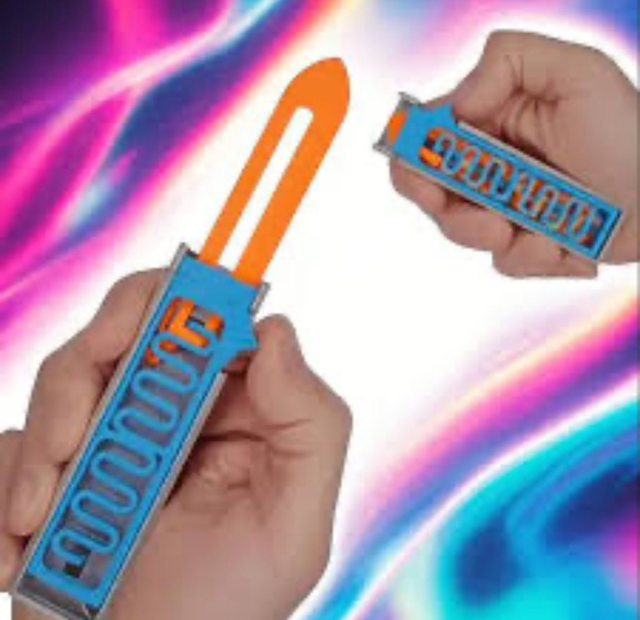 Игрушка пластик 3D ВЫКИДНОЙ НОЖ 13см