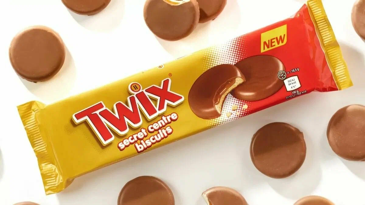 Бисквит Твикс/Twix Секретный центр / Secret Centre 132г*12шт (Импорт)