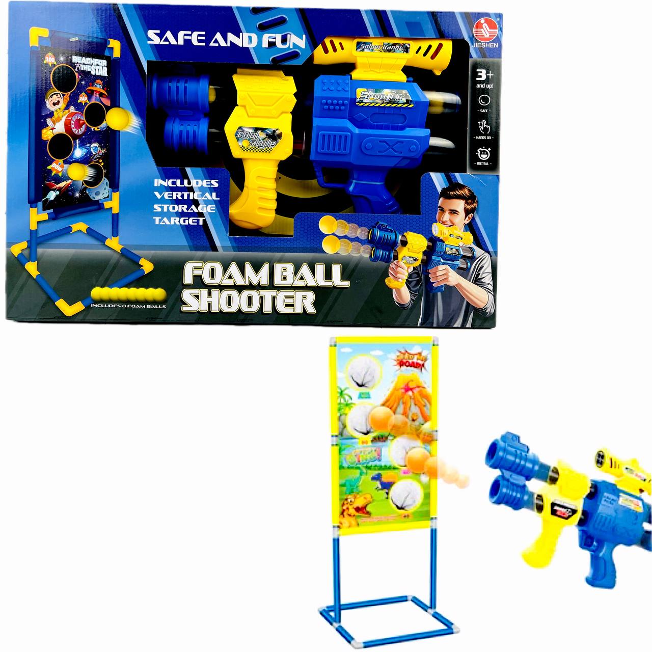 Бластер с мягкими шариками "Стрелок из пенопластового шарика / Foam Ball Shooter"