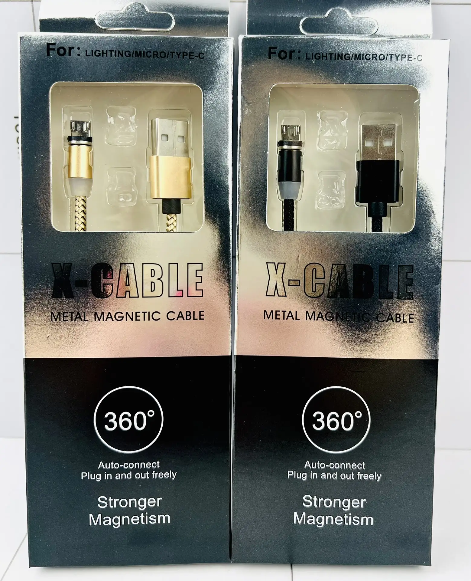 Зарядный кабель USB-TMicroUsb магнитный