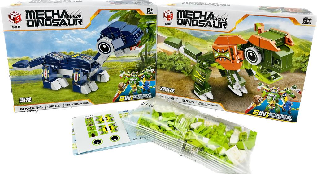 Конструктор "Механический динозавр / Mecha Dinosaur" (101-116 дет.)