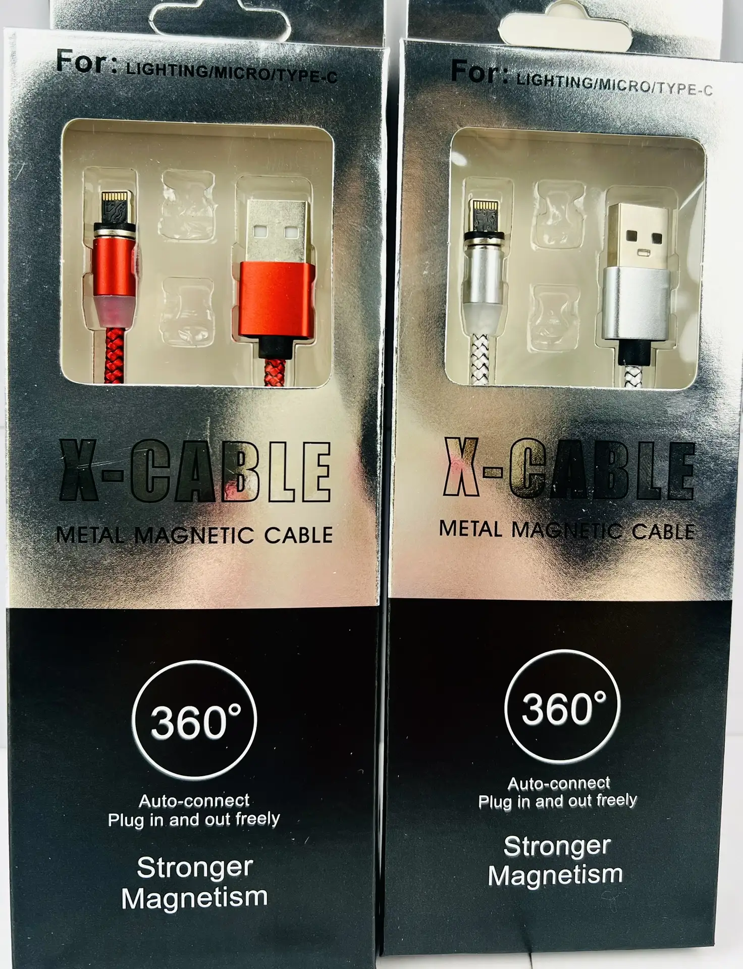 Зарядный кабель USB-Lightning (Айфон / Iphone) магнитный