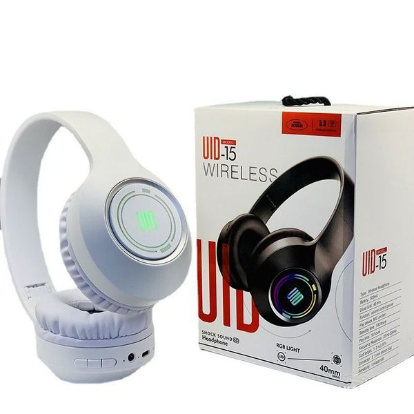 Наушники беспроводные с ударным звуком / Wireless Shock Sound Headphone UID-15