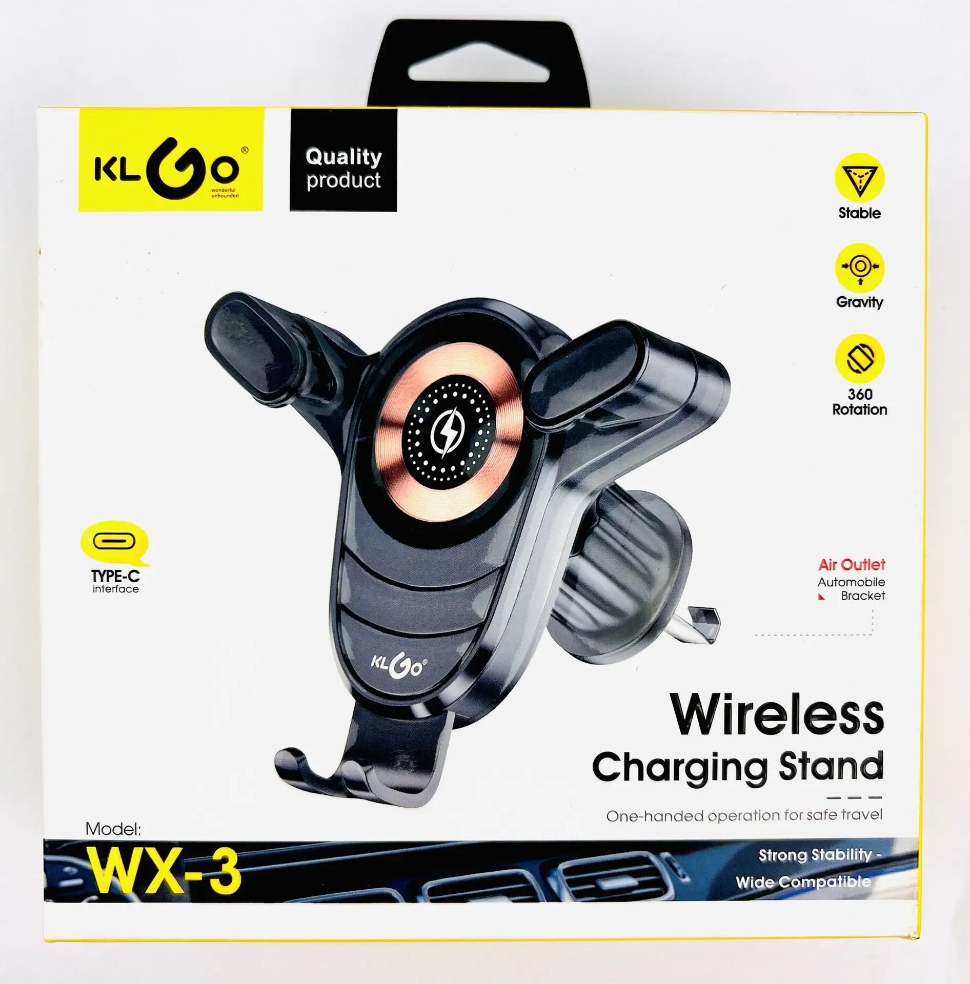 Держатель для телефона автомобильный WX-3
