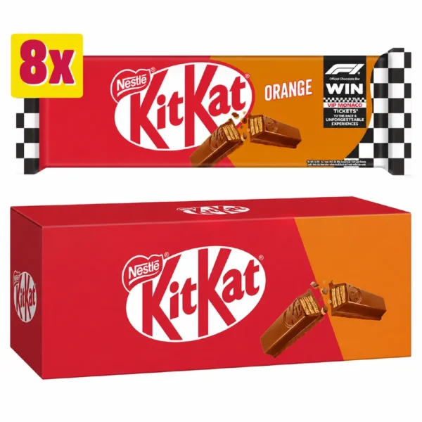 КитКат Апельсин / KitKat Orange 2 пальца 165,6гр*20шт (20,7гр*8шт) (Импорт)