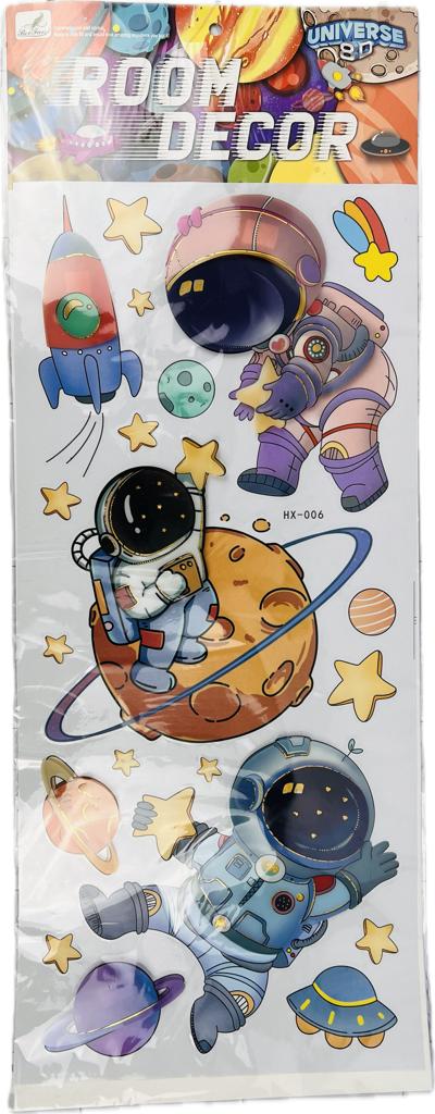 Наклейки 3D детские HX-00