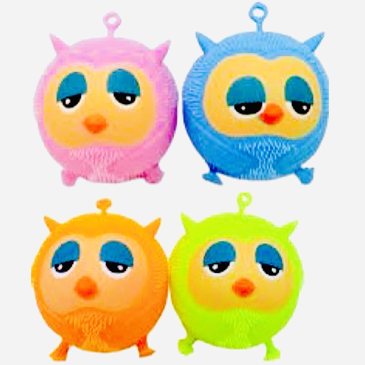 Игрушка антистресс светящаяся "Сова"