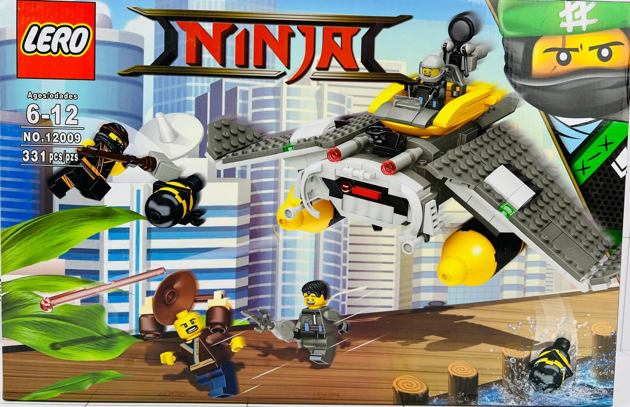 Конструктор "Ниндзя / Ninja" Громовой мечник на воздушном скате 331 дет.