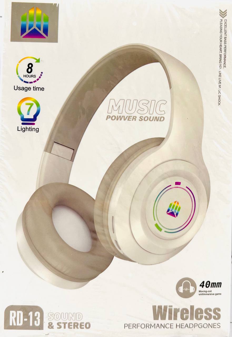 Наушники беспроводные с высокой производительностью "Wireless Performance Headpgones RD-13"
