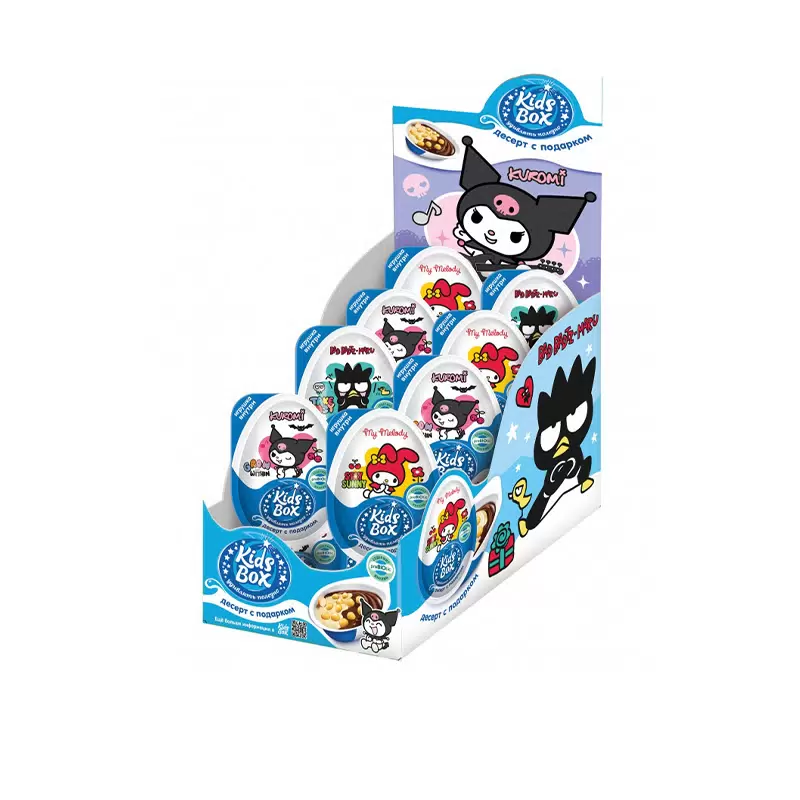 КИДС БОКС / KIDS BOX "КУРОМИ / KUROMI" Десерт с подарком 20г*16шт