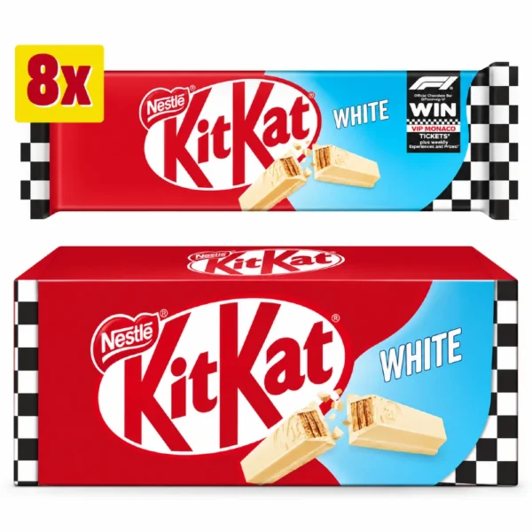 КитКат Белый / KitKat White 2 пальца 165,6гр*20шт (20,7гр*8шт) (Импорт)