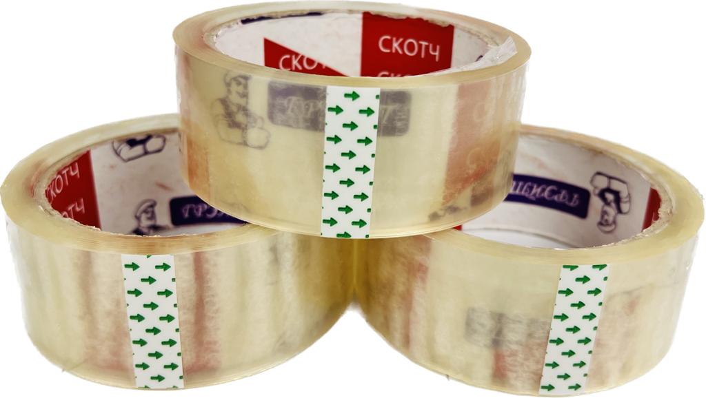 Скотч прозрачный 38мм*50м   7шт/бл  105шт/кор