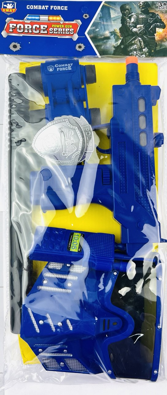 Набор оружия "Серия "Мощное оружие и отряды" / Power Gun Force Series" (6 предметов)
