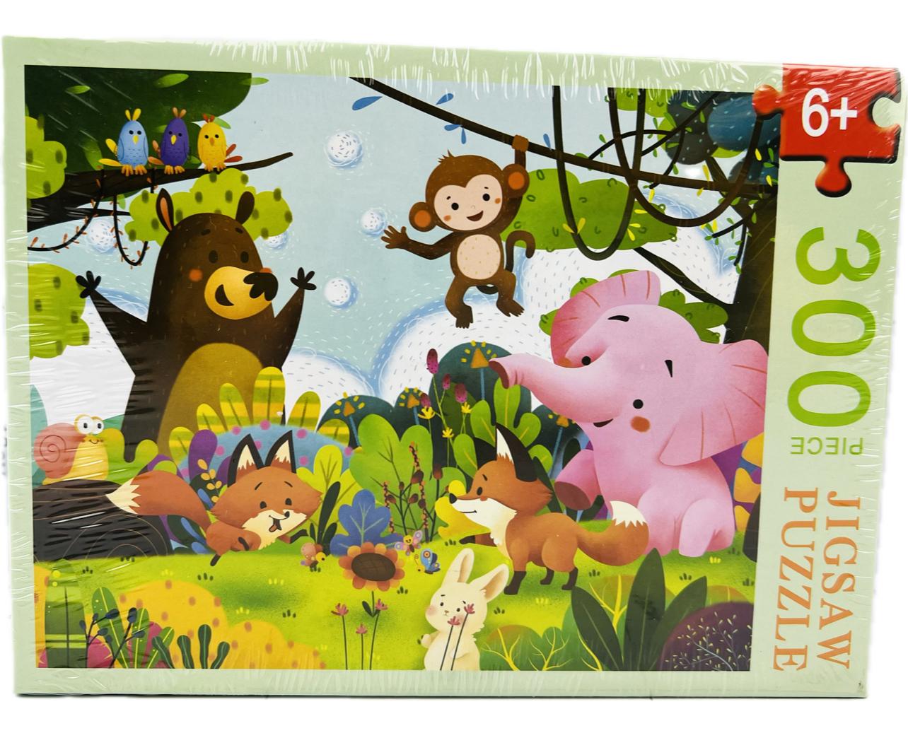 Пазл "Мозаика / Jigsaw puzzle" Веселые зверята 300 дет.