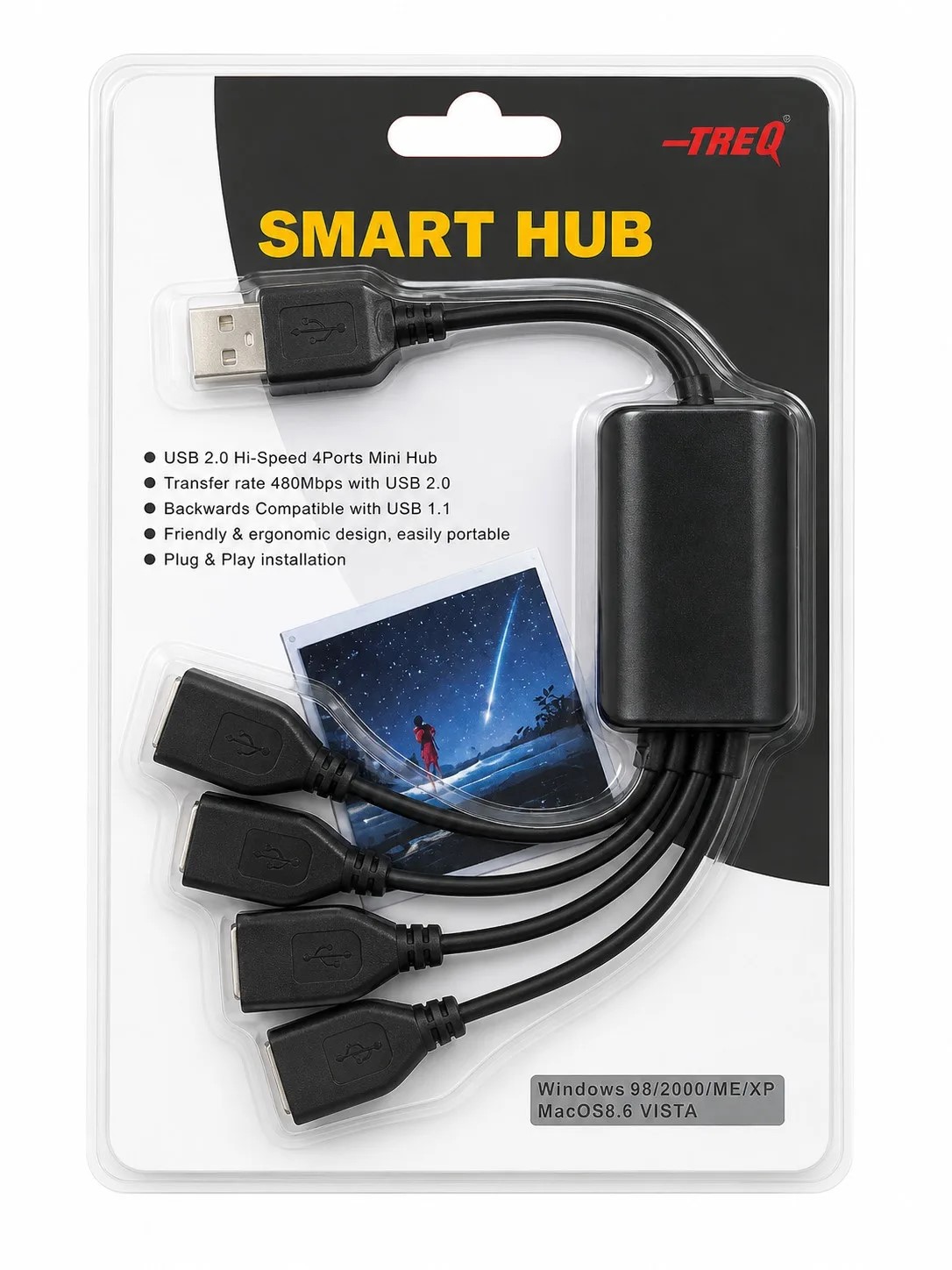 USB разветвитель "Умный центр / Smart Hub"