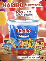 Мармелад Харибо Мини /Haribo minis 10гр*100шт*6б