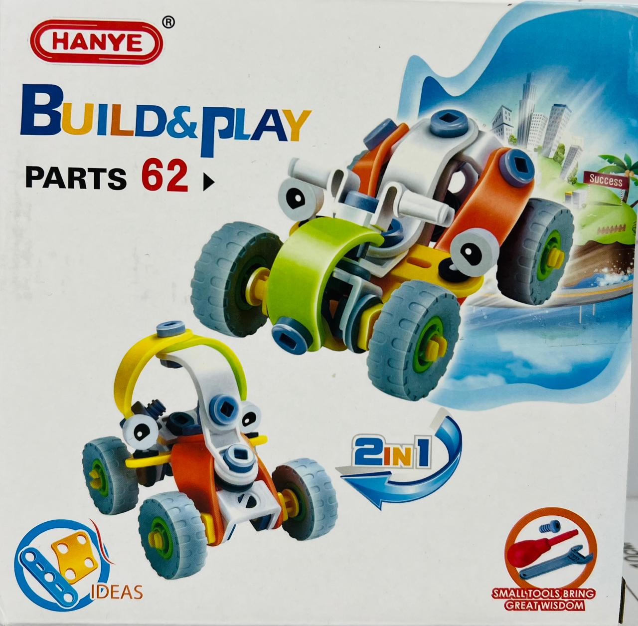 Конструктор "Стройте и играйте / Build&Play" 62 дет.
