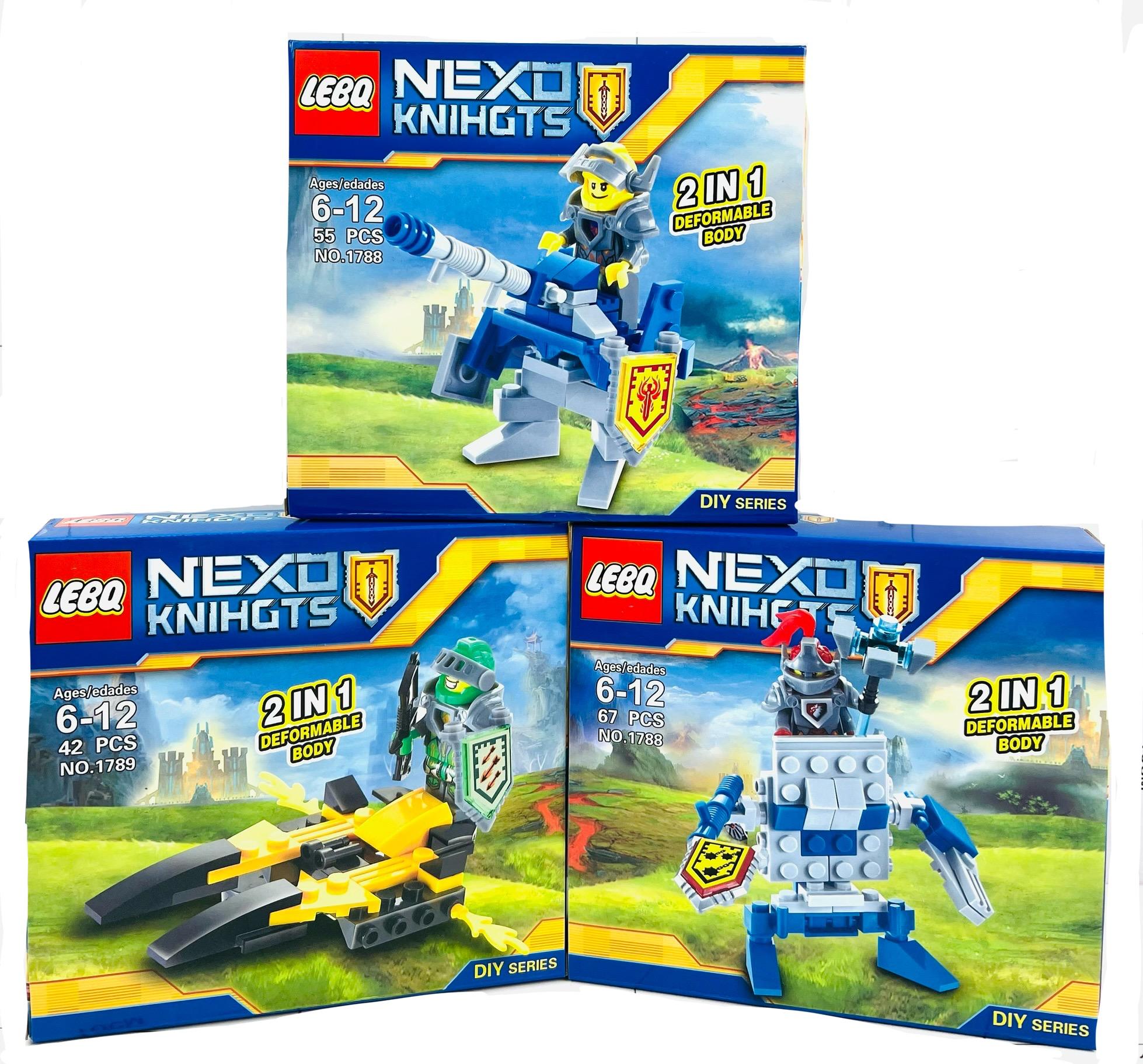 Конструктор "Nexo Knight" 2в1 50-55 дет.