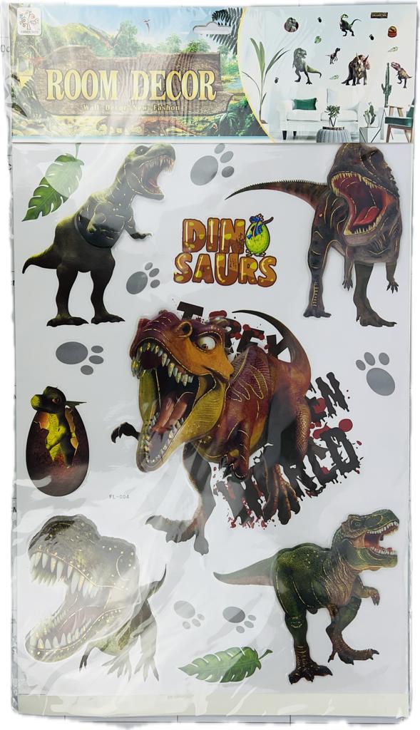 Наклейки 3D "Декор комнаты" Динозавр / 3D "Room Decor" Dinosaur FL-00