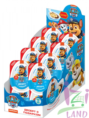 КИДС БОКС / KIDS BOX "Щенячий патруль" Десерт с подарком 20г*16шт*6бл