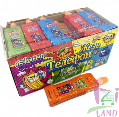 Желе "Телефон" 12*30шт*50 гр.