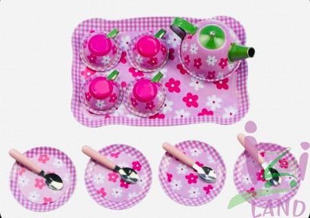 Набор детской посуды Детский чайный сервиз / Children Tea Set 18 дет.