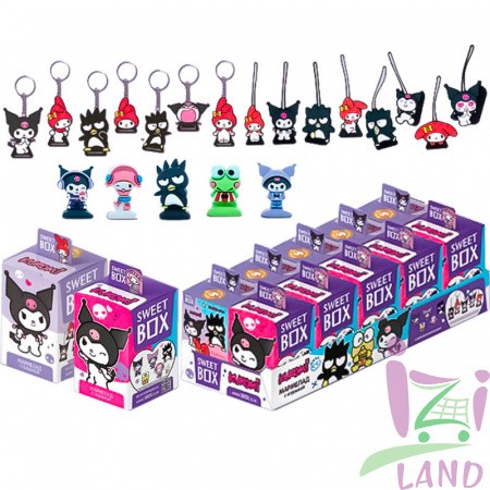 СВИТБОКС / SWEET BOX "Куроми / Kuromi" Мармелад с подарком в коробочке 10гр*10шт*12бл