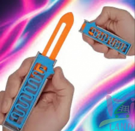 Игрушка пластик 3D ВЫКИДНОЙ НОЖ 13см