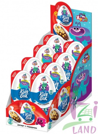 КИДС БОКС / KIDS BOX "Ум и Хрум" Десерт с подарком 20г*16шт*6бл