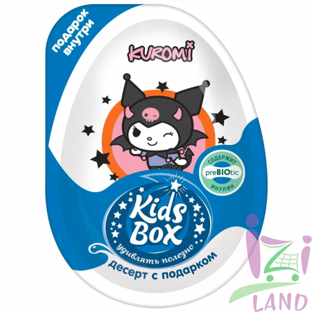 КИДС БОКС / KIDS BOX "КУРОМИ / KUROMI" Десерт с подарком 20г*16шт