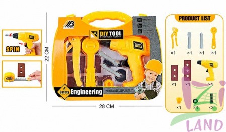Игровой набор инструментов "Инженер по ремонту инструментов своими руками / Diy Tool Engineer Repair"