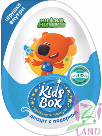 КИДС БОКС / KIDS BOX "Ми-ми-мишки" Десерт с подарком 20г*16шт
