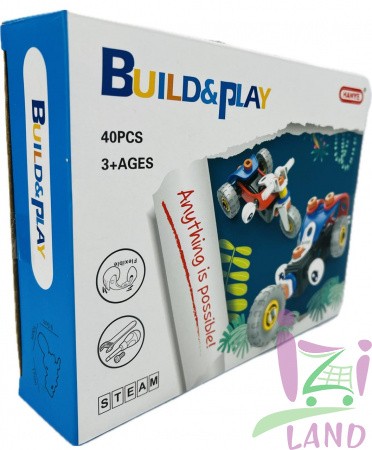 Конструктор "Строить / Build" 40 дет.