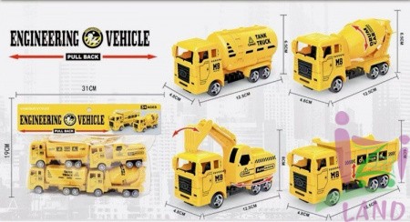 Набор строительной техники "Engineering Vehicle"