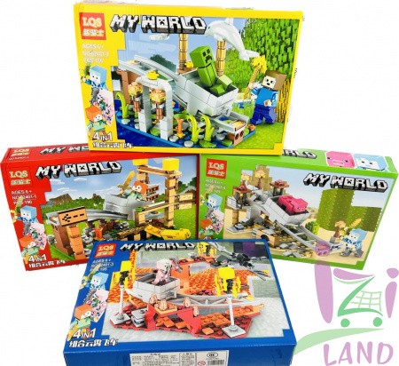 Конструктор "Мой мир / My World" 62401 (185-195 дет.)