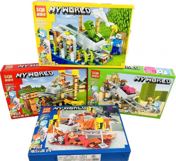 Конструктор "Мой мир / My World" 62401 (185-195 дет.)