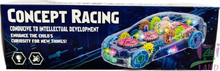 Машина светозвуковая с "Концептуальные гонки / Concept Racing"