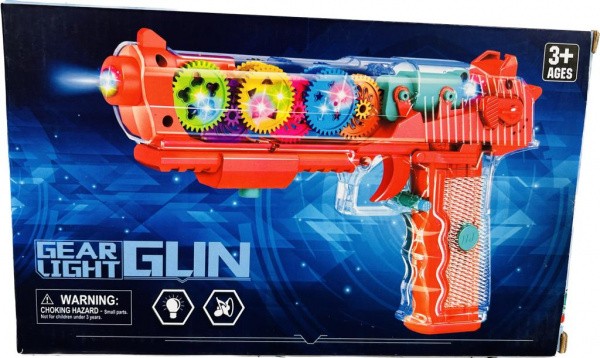 Пистолет светозвуковой шестеренки "Gear light Gun"