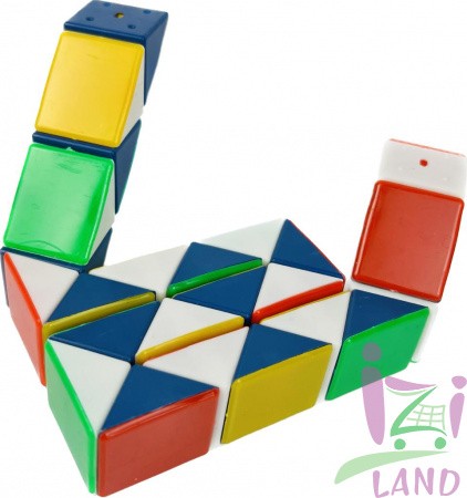 Игрушка "Змейка" цветная