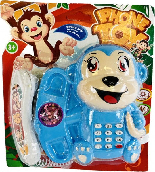 Игрушка музыкальная телефон Обезьянка