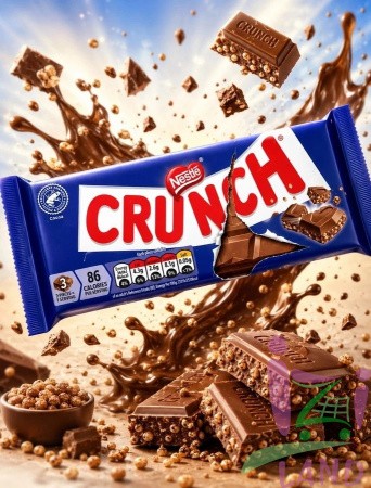 АКЦИЯ!!! Шоколад  Нестле Кранч Пат/CRUNCH с воздушным рисом 70г*10шт*12бл (Импорт) срок до 28.02.2027