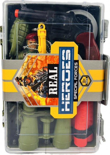 Детский набор с револьвером "Настоящие герои / Real Heroes"