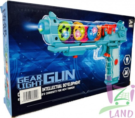 Пистолет светозвуковой шестеренки "Gear light Gun"