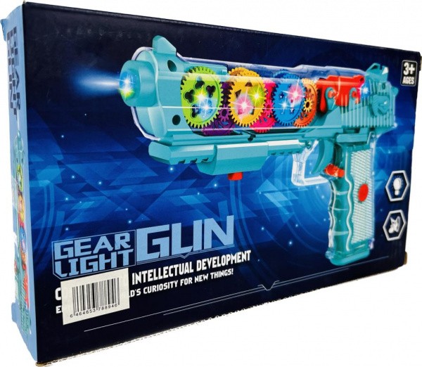 Пистолет светозвуковой шестеренки "Gear light Gun"