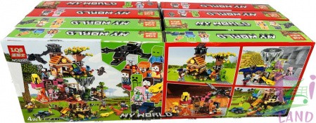 Конструктор "Мой мир / My World" 62501(246-251 дет.)