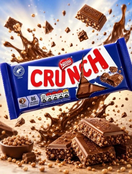 АКЦИЯ!!! Шоколад  Нестле Кранч Пат/CRUNCH с воздушным рисом 70г*10шт*12бл (Импорт) срок до 28.02.2027