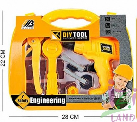 Игровой набор инструментов "Инженер по ремонту инструментов своими руками / Diy Tool Engineer Repair"
