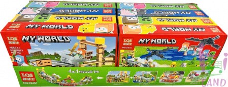 Конструктор "Мой мир / My World" 62401 (185-195 дет.)