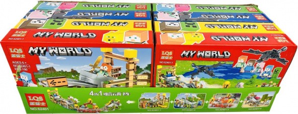 Конструктор "Мой мир / My World" 62401 (185-195 дет.)